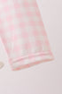 Pink Plaid UPF Rashguard