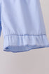 Blue Hydrangea Ruffle Bow Set