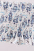 Blue Beach Smocked UPF Swim Set
