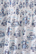 Blue Beach Smocked Women Dress