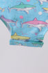 Blue Shark Ruffle Bubble