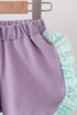 Mint Puppy Plaid Embroidered Set