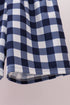 Navy Apple Smocked Gingham Set