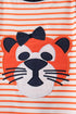 AU Tiger Applique Stripe Set