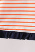 AU Tiger Applique Stripe Set