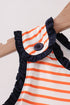 AU Tiger Applique Stripe Set