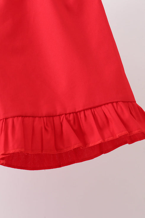 Red Apple Pencil Ruffle Set