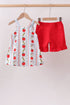 Red Apple Pencil Ruffle Set