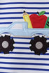 Red Apple Truck Appliqué Set