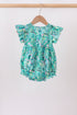 Green Lily Floral Bubble
