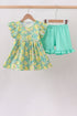 Yellow Lily Floral Set