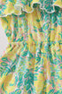 Yellow Lily Floral Jumpsuit