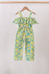 Yellow Lily Floral Jumpsuit