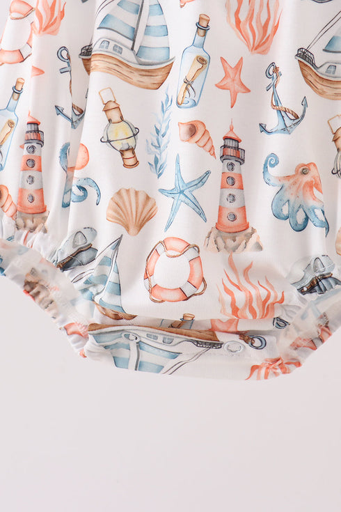 Blue Sailboat Bubble