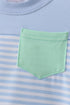 Mint Stripe Bubble