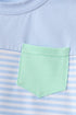 Mint Stripe Set