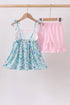 Blue Floral Set
