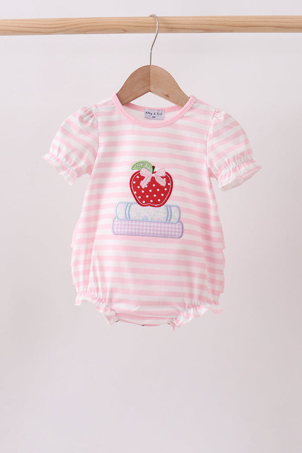 pink-stripe-apple-book-applique-bubble-1-abby-evie-sophias-stylebaby-1