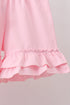 Pink Stripe Apple Book Appliqué Ruffle Set