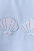 Seashell Stripe Embroidered Set