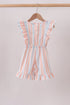 Seashell Stripe Appliqué Jumpsuit