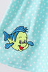 Blue under the sea Embroidered Bloomer Set