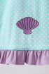 Blue under the sea Embroidered Set