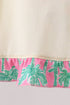 Palm Tree Embroidered Bloomer Set