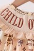 Child of God Smocked Ruffle Bubble