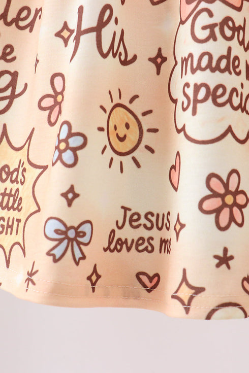 Child of God Smocked Ruffle Shorts Set