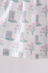 Blue Boots Print Bloomer Set