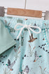 Green Duck Pocket Shorts Set