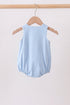 Blue Shells Embroidered Bubble