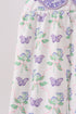 Purple Butterfly Applique Jumpsuit