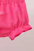 Pink Boots Smocked Bloomer Set