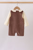 Brown Corduroy Jon Jon Set