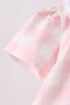 Pink Gingham Bloomer Set