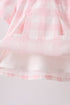 Pink Gingham Bloomer Set