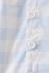 Blue Gingham Shorts Set