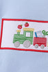 Blue Train Embroidered Set