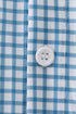 Blue Grid Dad Button Down Shirt