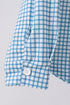 Blue Grid Dad Button Down Shirt