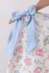 Blue Hydrangea Ruffle Shorts Set