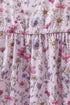 Purple Garden Ruffle Mom Dress