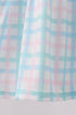 Blue Plaid Ruffle Bloomer Set