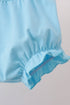 Blue Plaid Ruffle Bloomer Set
