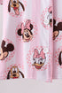 Pink character bamboo pocket pajama set