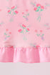 Pink Floral Ruffle Bloomer Set