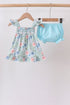 Floral Smocked Bloomer Set
