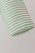 Teal Stripe Pocket top